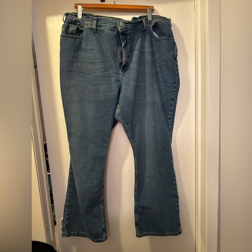 Vintage Levi’s 515 women’s bootcut flare plus size jeans size 24 euc
